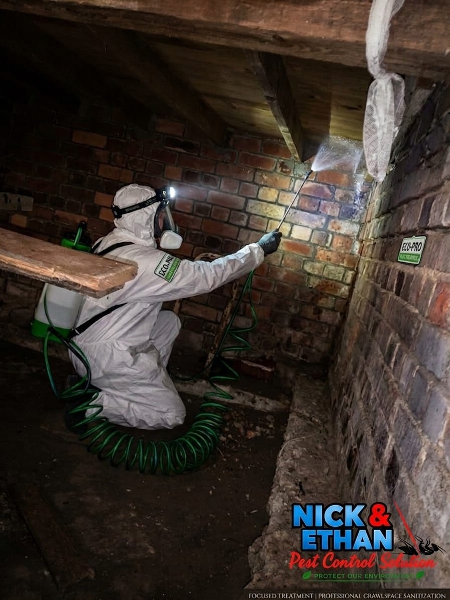 Crawlspace sanitization